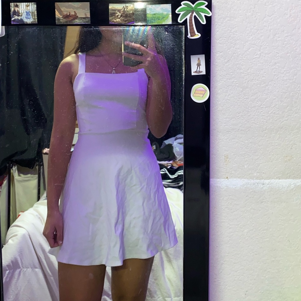 Forever 21 White skater dress